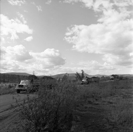 Delivering coal from Tal-Yuryakh coal stripping