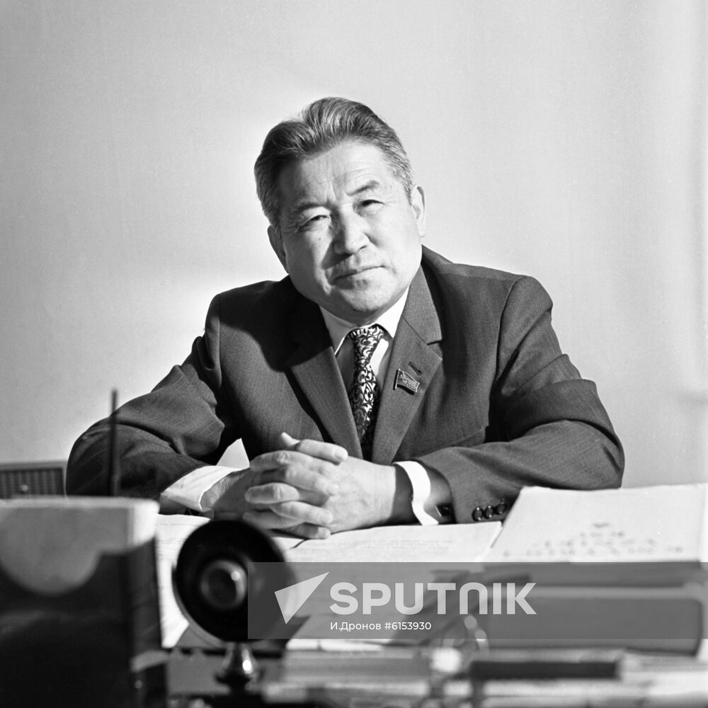 Kyrgyz historian Academician Kurman-Gali Karakeyev