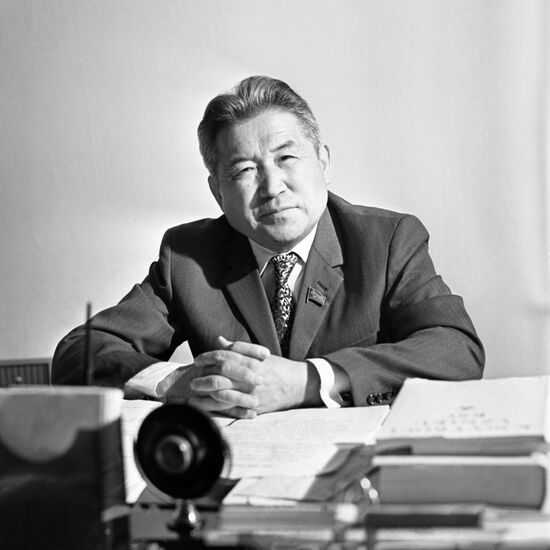 Kyrgyz historian Academician Kurman-Gali Karakeyev