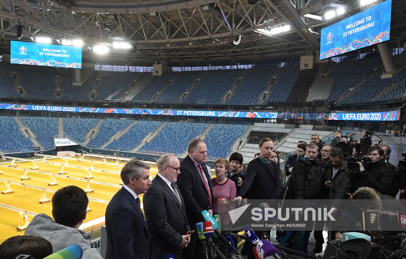 Russia Euro 2020 Gazprom Arena