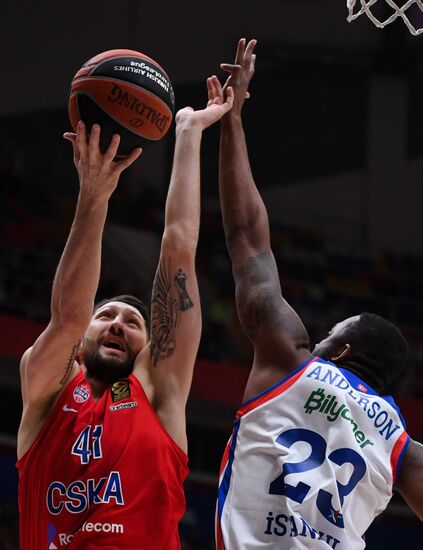 Russia Basketball Euroleague CSKA - Anadolu