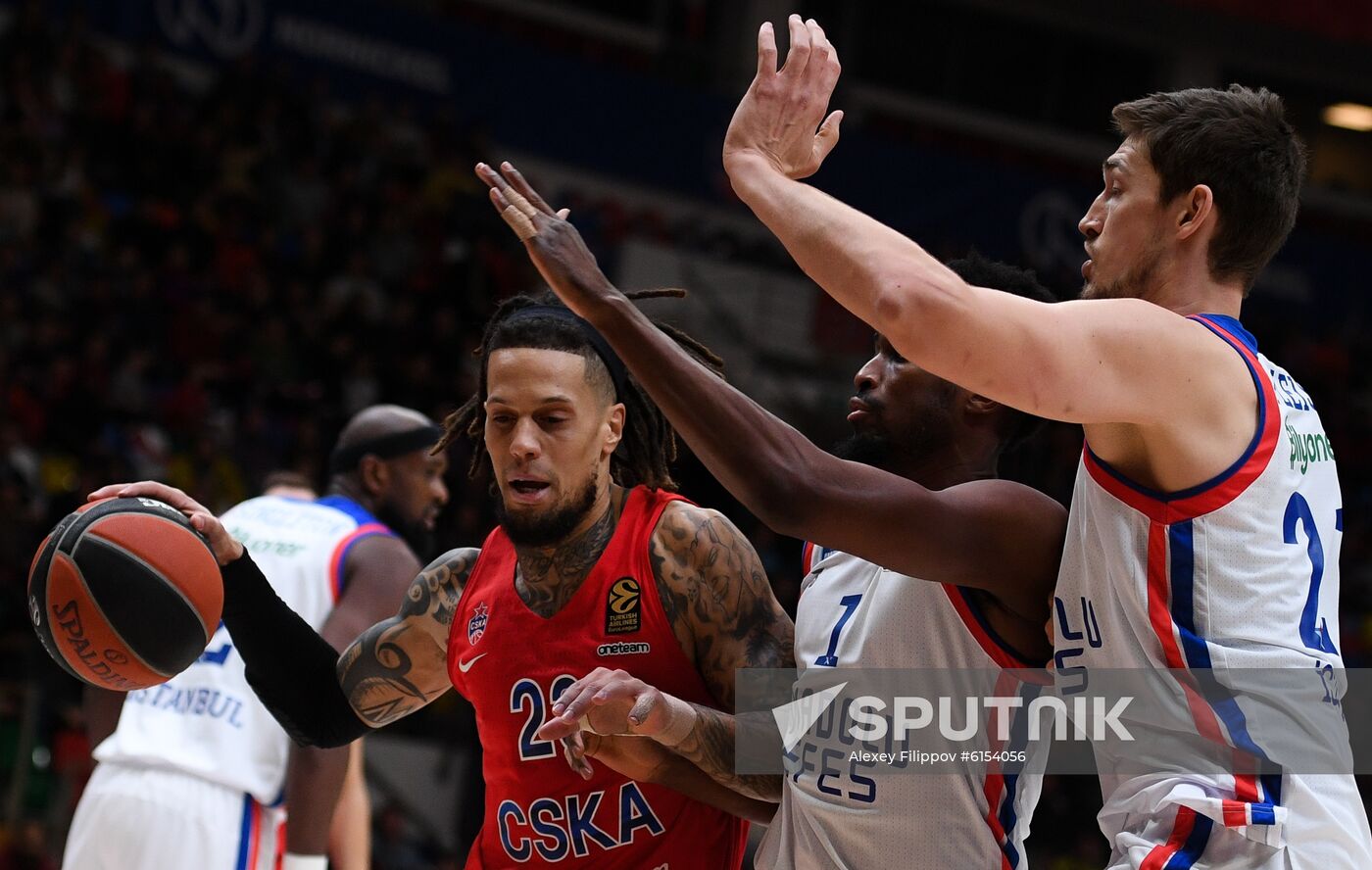 Russia Basketball Euroleague CSKA - Anadolu