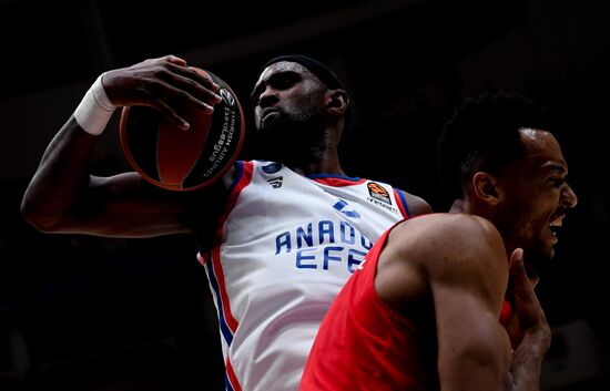 Russia Basketball Euroleague CSKA - Anadolu
