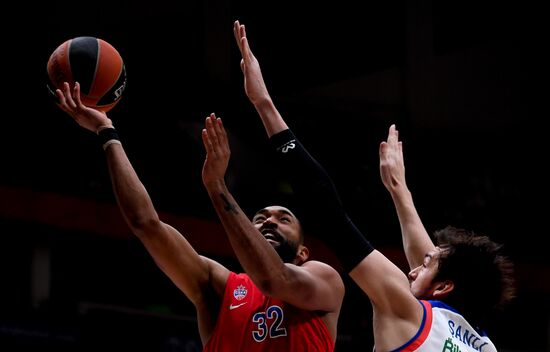 Russia Basketball Euroleague CSKA - Anadolu