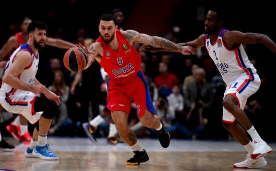 Russia Basketball Euroleague CSKA - Anadolu