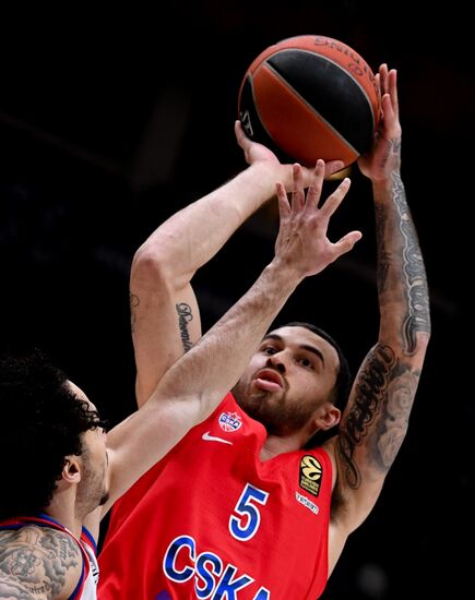 Russia Basketball Euroleague CSKA - Anadolu