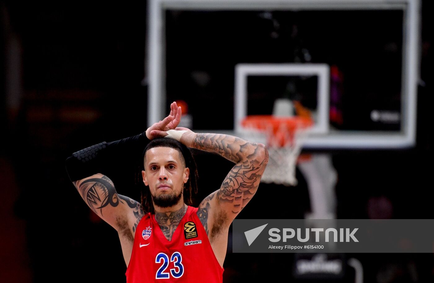 Russia Basketball Euroleague CSKA - Anadolu