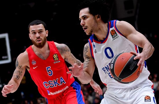 Russia Basketball Euroleague CSKA - Anadolu