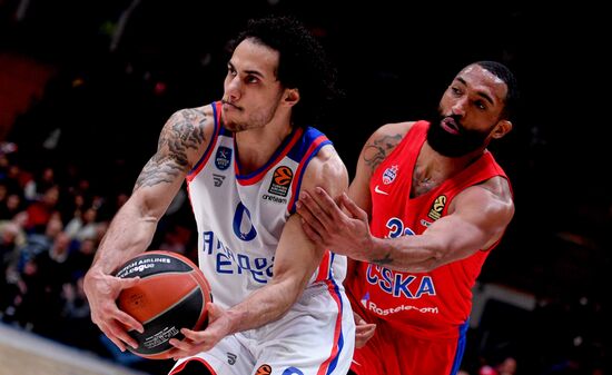 Russia Basketball Euroleague CSKA - Anadolu