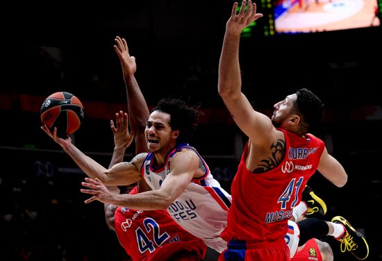 Russia Basketball Euroleague CSKA - Anadolu