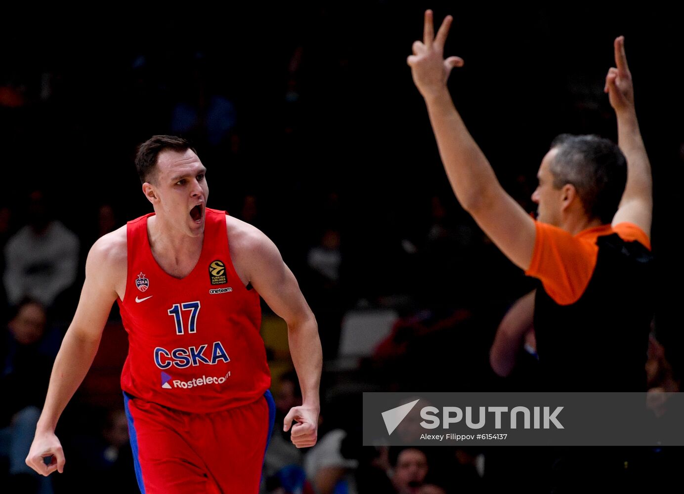 Russia Basketball Euroleague CSKA - Anadolu