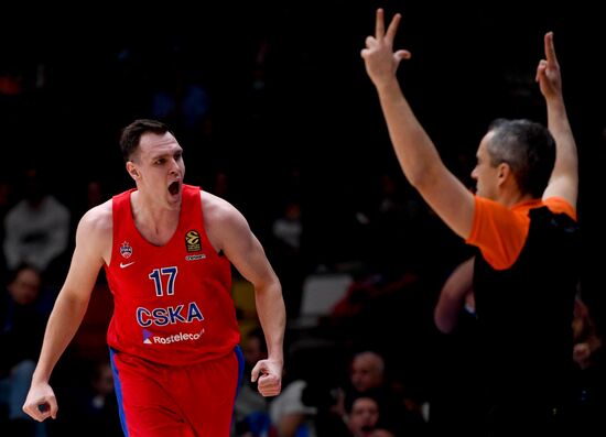 Russia Basketball Euroleague CSKA - Anadolu