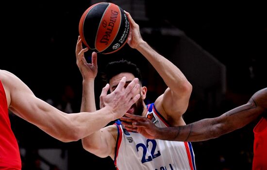 Russia Basketball Euroleague CSKA - Anadolu
