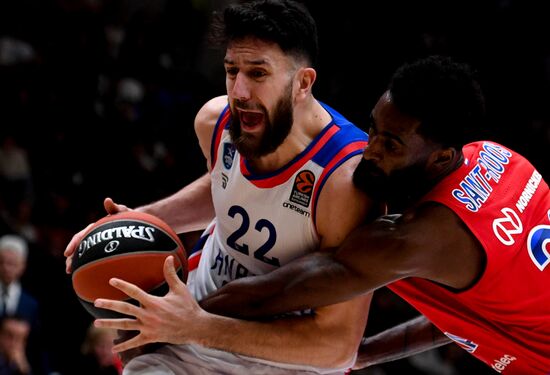 Russia Basketball Euroleague CSKA - Anadolu