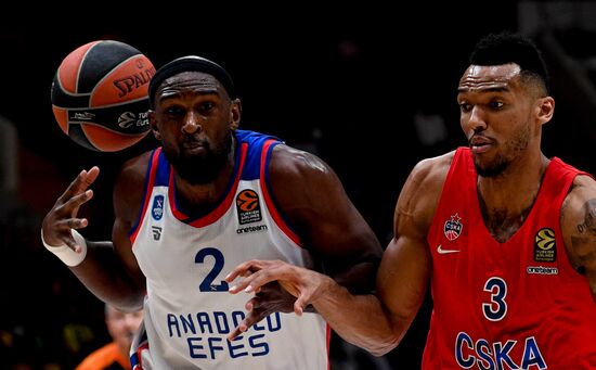 Russia Basketball Euroleague CSKA - Anadolu