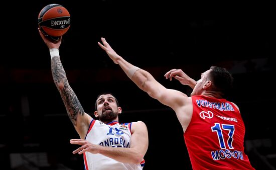 Russia Basketball Euroleague CSKA - Anadolu