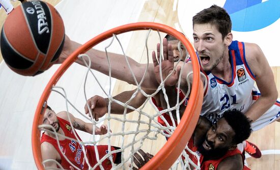 Russia Basketball Euroleague CSKA - Anadolu
