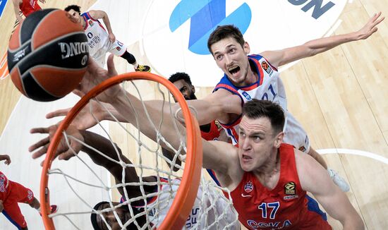 Russia Basketball Euroleague CSKA - Anadolu