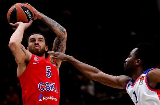 Russia Basketball Euroleague CSKA - Anadolu
