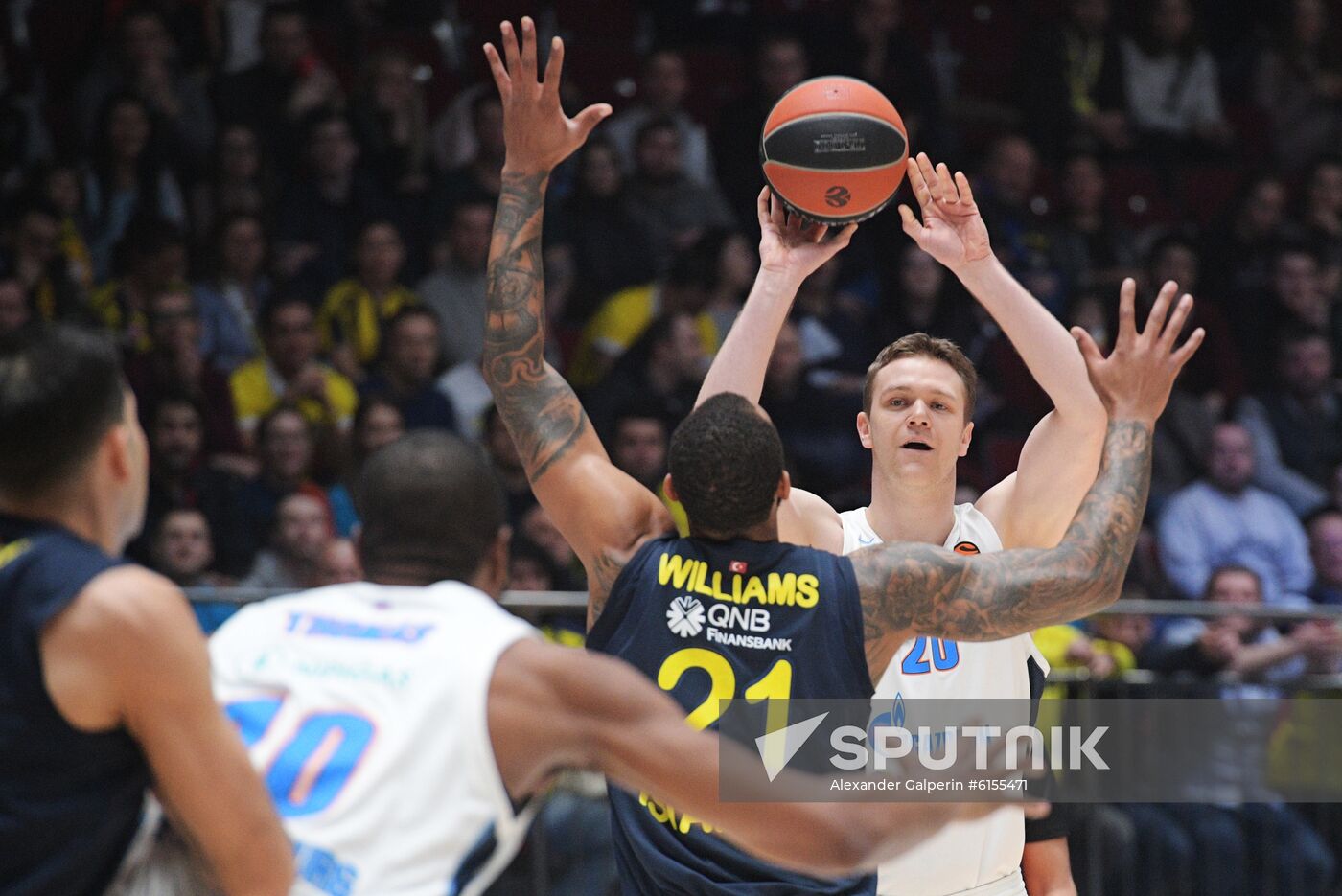 Russia Basketball Euroleague Zenit - Fenerbahce