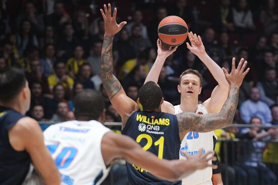 Russia Basketball Euroleague Zenit - Fenerbahce