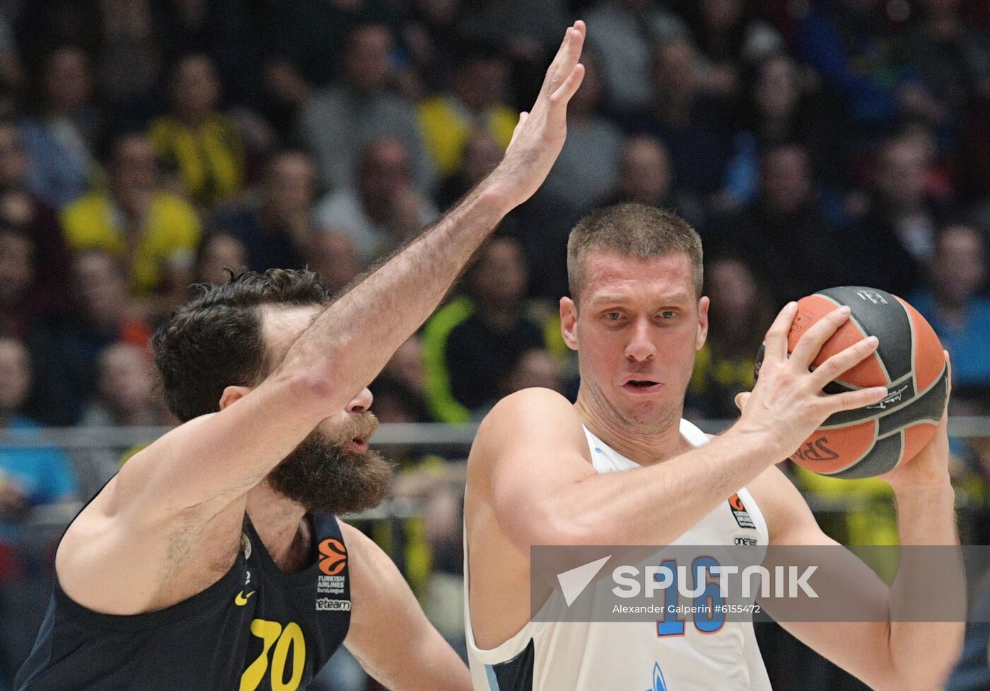 Russia Basketball Euroleague Zenit - Fenerbahce