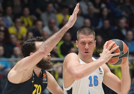 Russia Basketball Euroleague Zenit - Fenerbahce