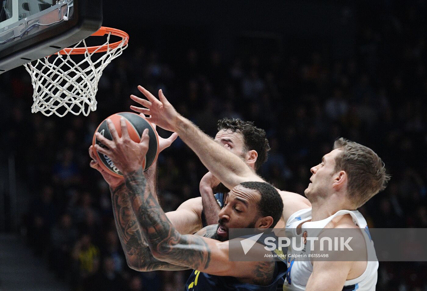 Russia Basketball Euroleague Zenit - Fenerbahce