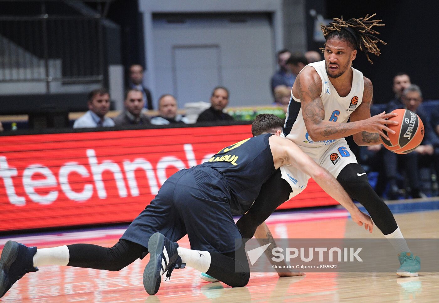 Russia Basketball Euroleague Zenit - Fenerbahce