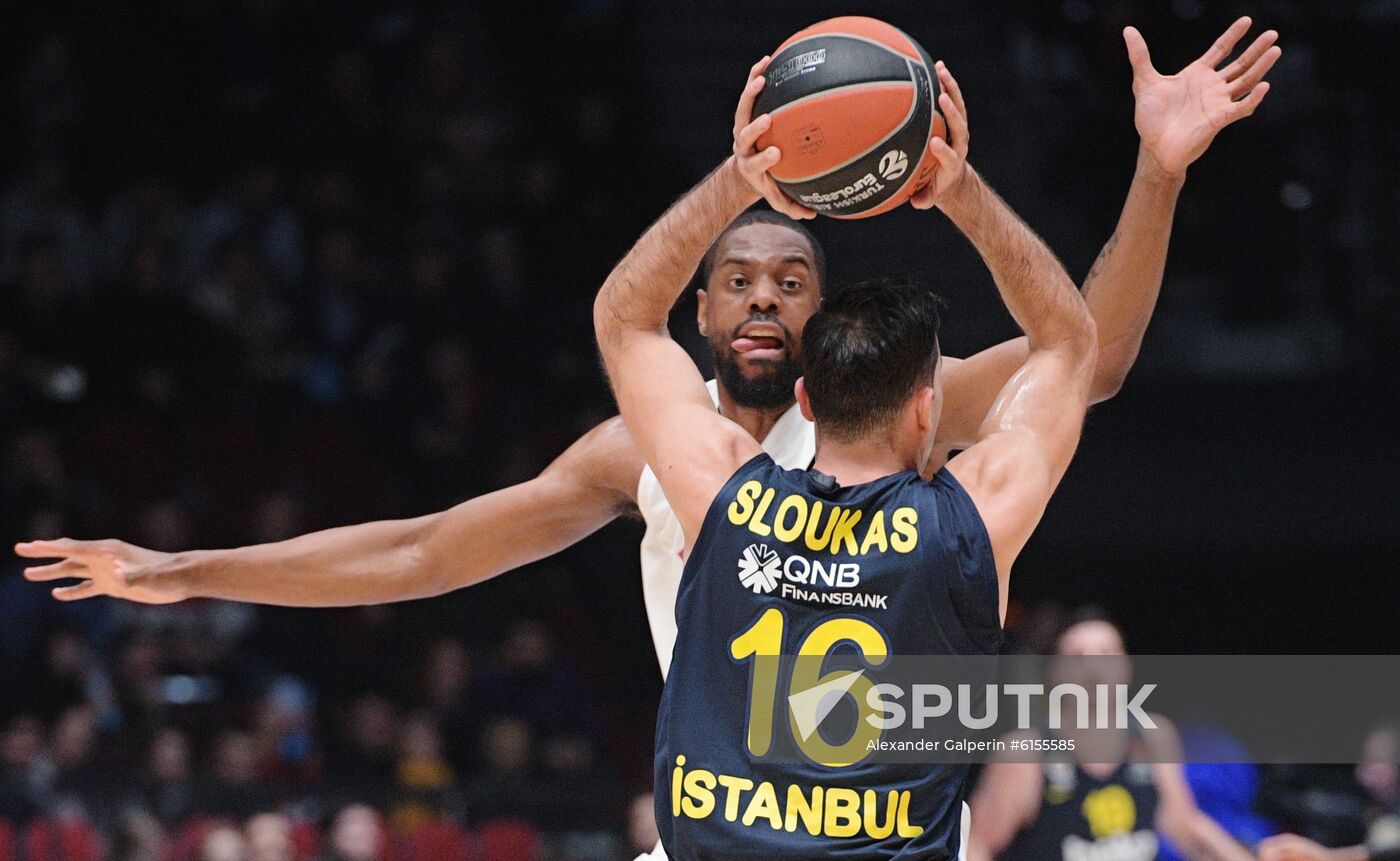 Russia Basketball Euroleague Zenit - Fenerbahce