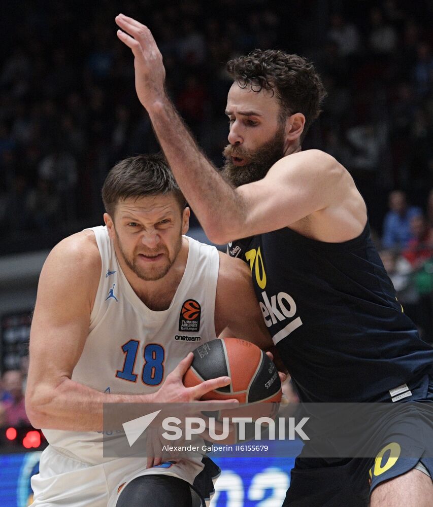 Russia Basketball Euroleague Zenit - Fenerbahce
