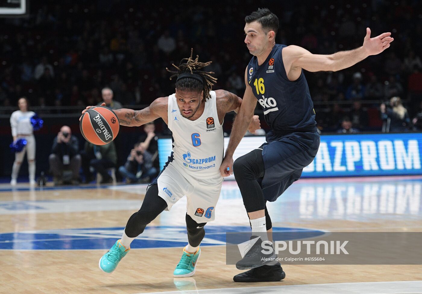 Russia Basketball Euroleague Zenit - Fenerbahce