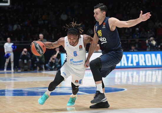 Russia Basketball Euroleague Zenit - Fenerbahce