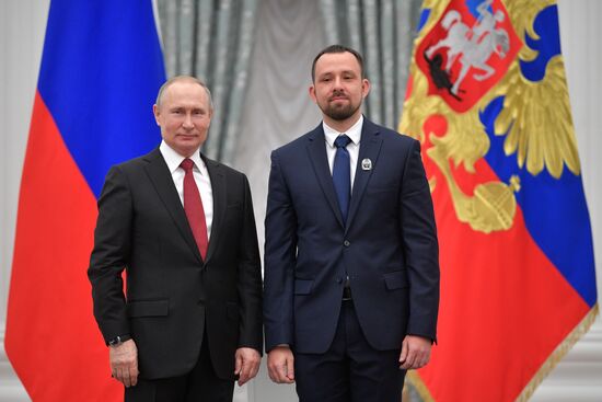 Russia Putin Science Prize