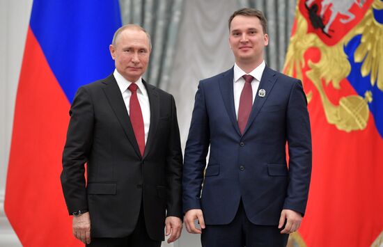 Russia Putin Science Prize