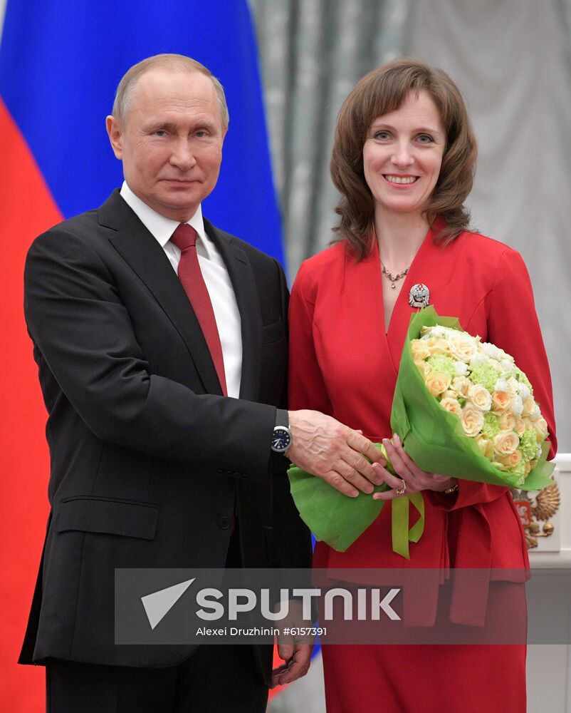 Russia Putin Science Prize