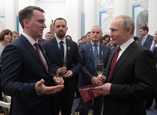 Russia Putin Science Prize