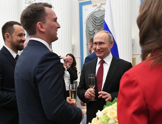 Russia Putin Science Prize