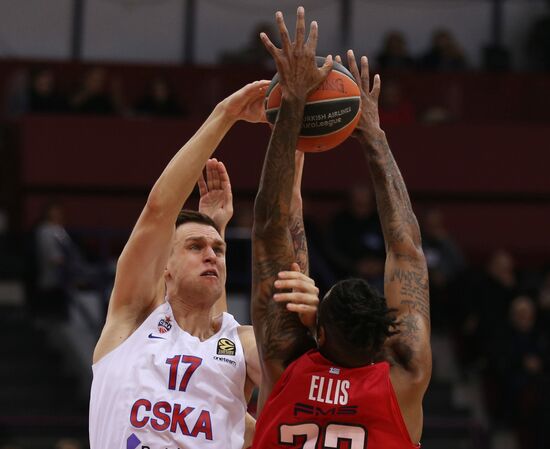 Greece Basketball Euroleague Olympiacos - CSKA