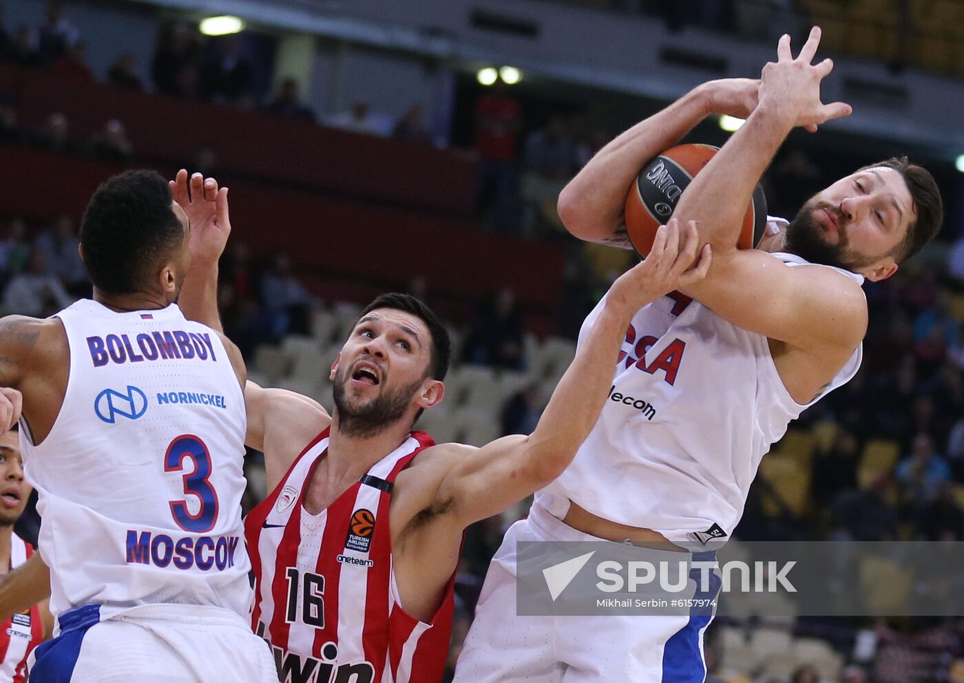 Greece Basketball Euroleague Olympiacos - CSKA