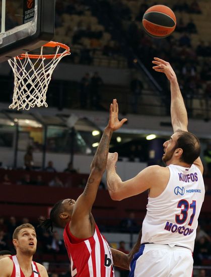 Greece Basketball Euroleague Olympiacos - CSKA