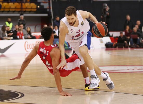 Greece Basketball Euroleague Olympiacos - CSKA