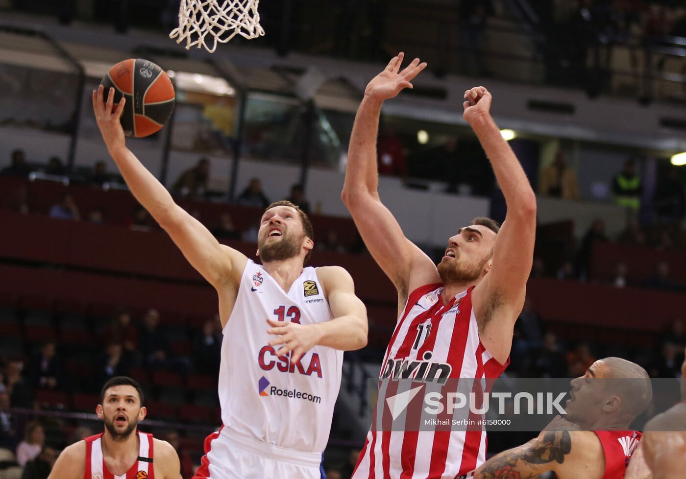 Greece Basketball Euroleague Olympiacos - CSKA