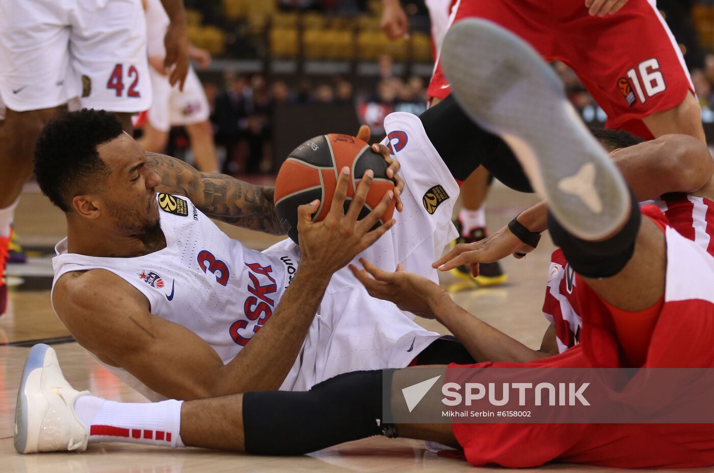 Greece Basketball Euroleague Olympiacos - CSKA