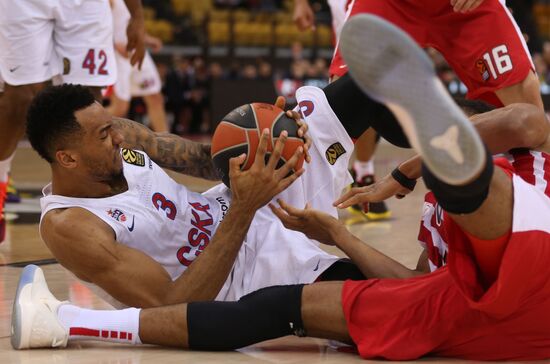 Greece Basketball Euroleague Olympiacos - CSKA