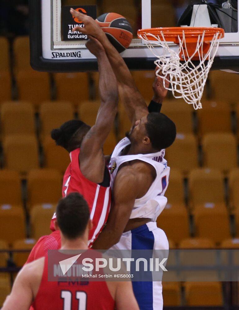 Greece Basketball Euroleague Olympiacos - CSKA