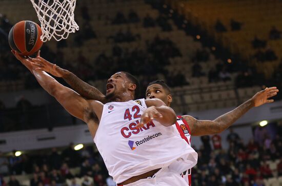 Greece Basketball Euroleague Olympiacos - CSKA