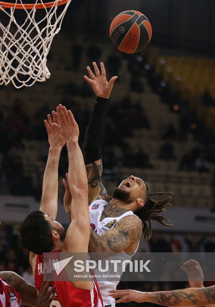 Greece Basketball Euroleague Olympiacos - CSKA