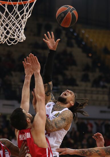 Greece Basketball Euroleague Olympiacos - CSKA
