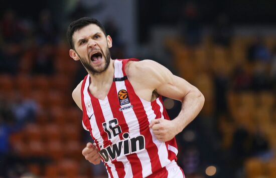 Greece Basketball Euroleague Olympiacos - CSKA